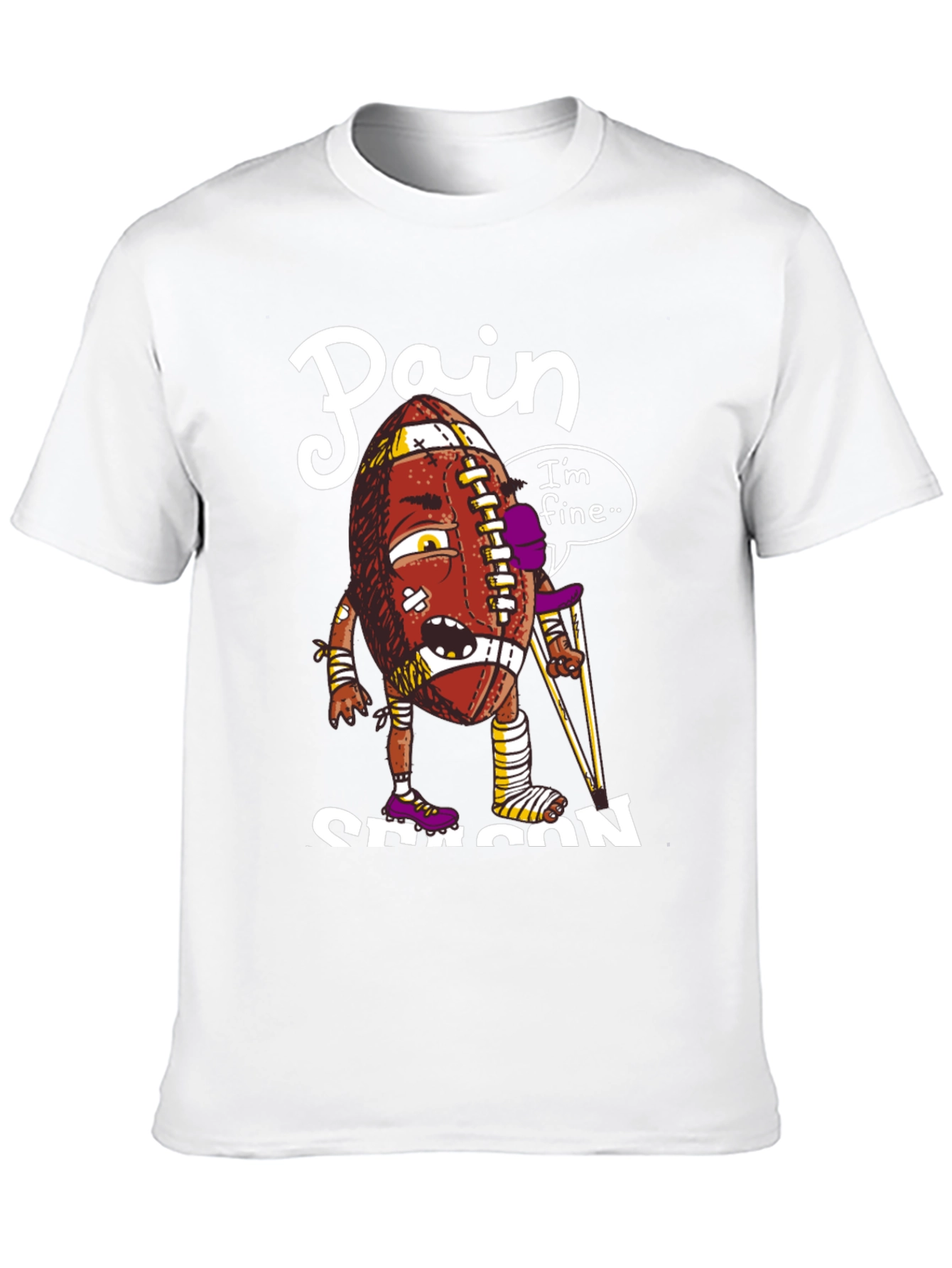Pain Season Football T-Shirt