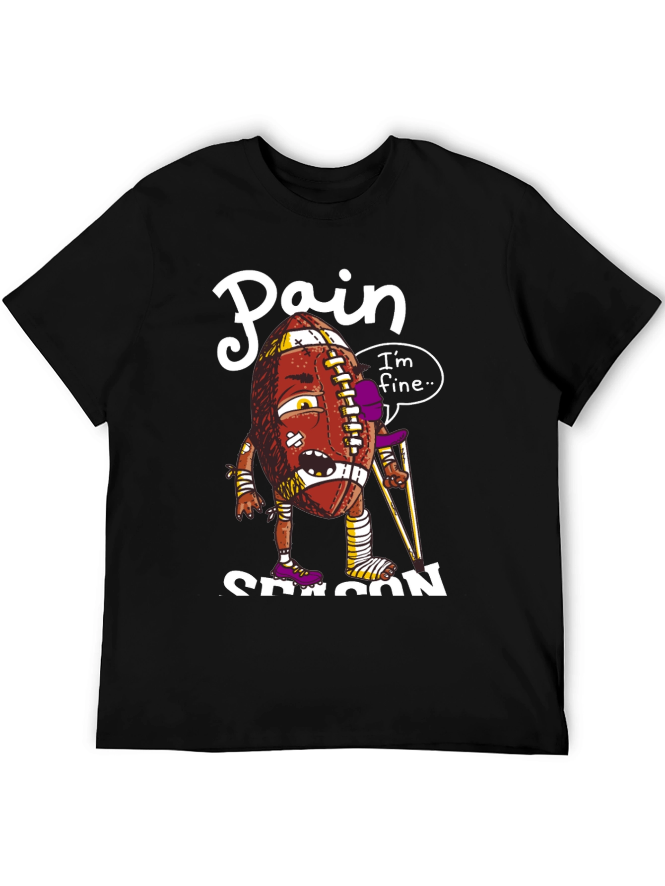 Pain Season Football T-Shirt
