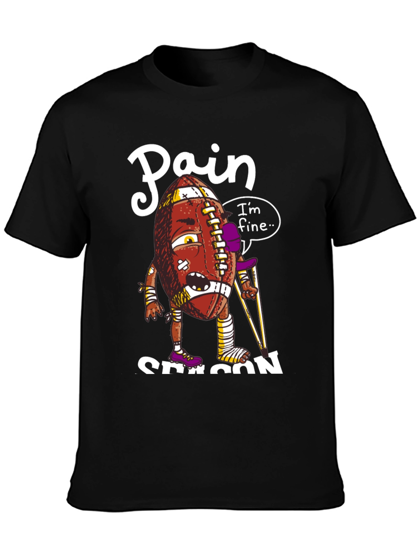 Pain Season Football T-Shirt