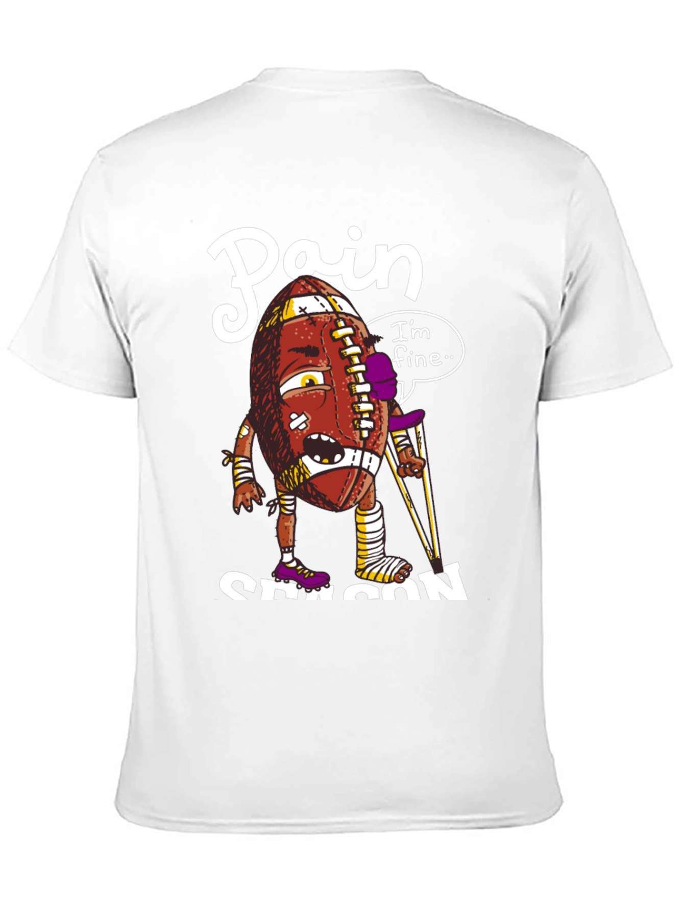 Pain Season Football T-Shirt