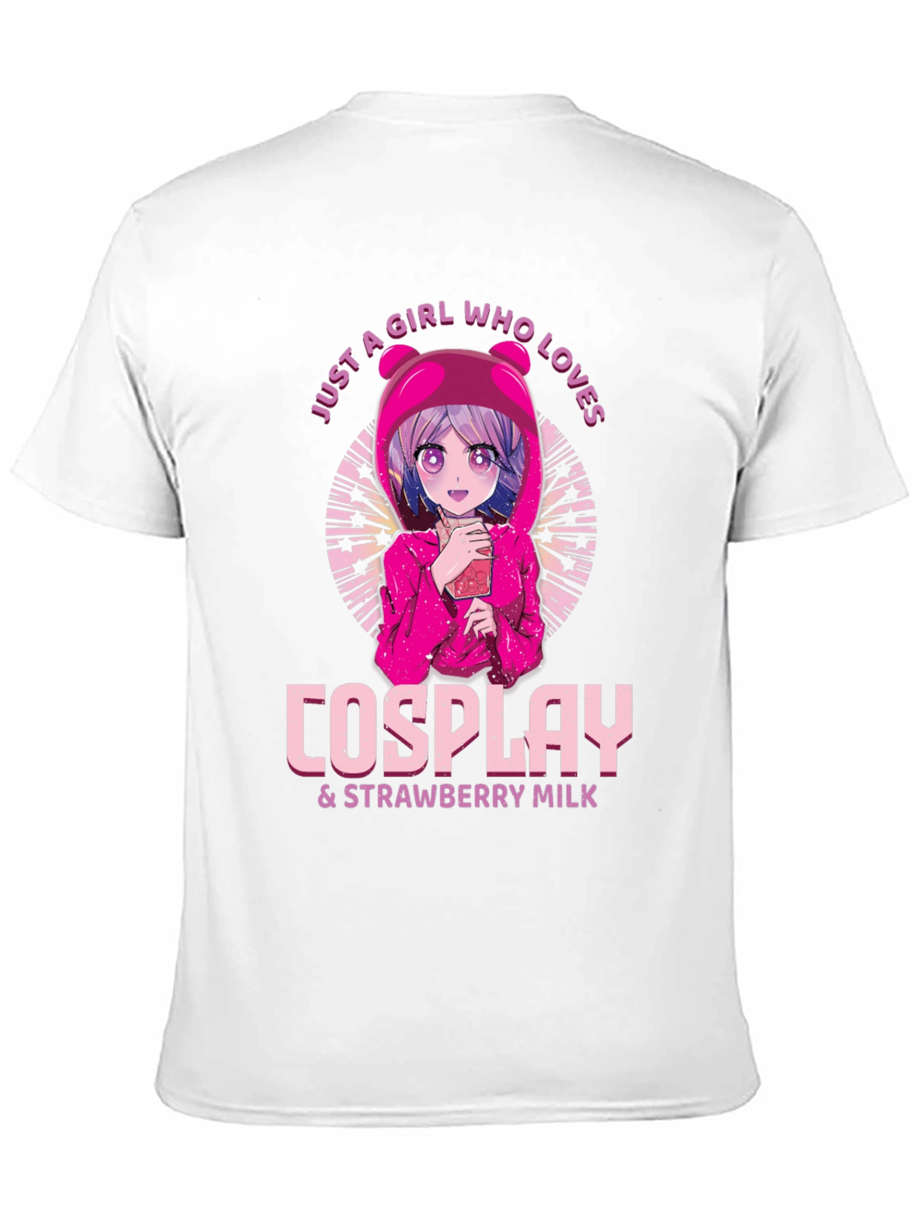 Cosplay & Strawberry Milk Anime T-Shirt