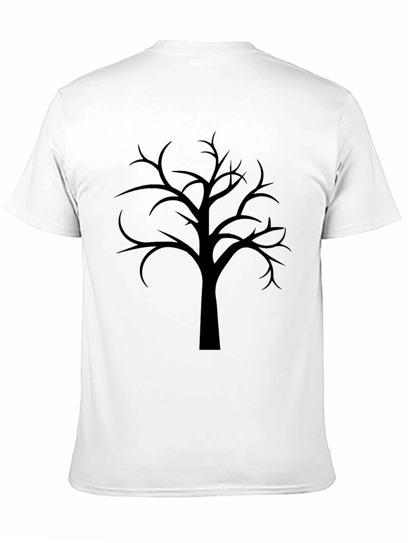 Black Tree Graphic Tee - Stylish Casual Wear