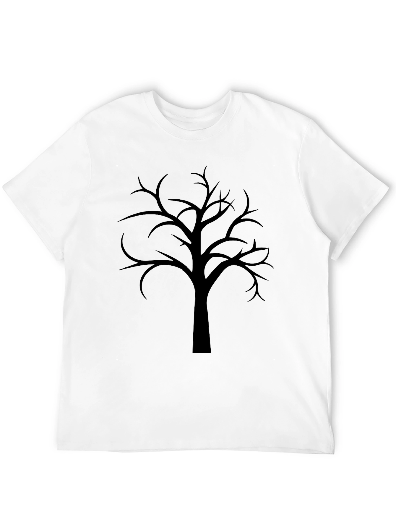 Black Tree Graphic Tee - Stylish Casual Wear
