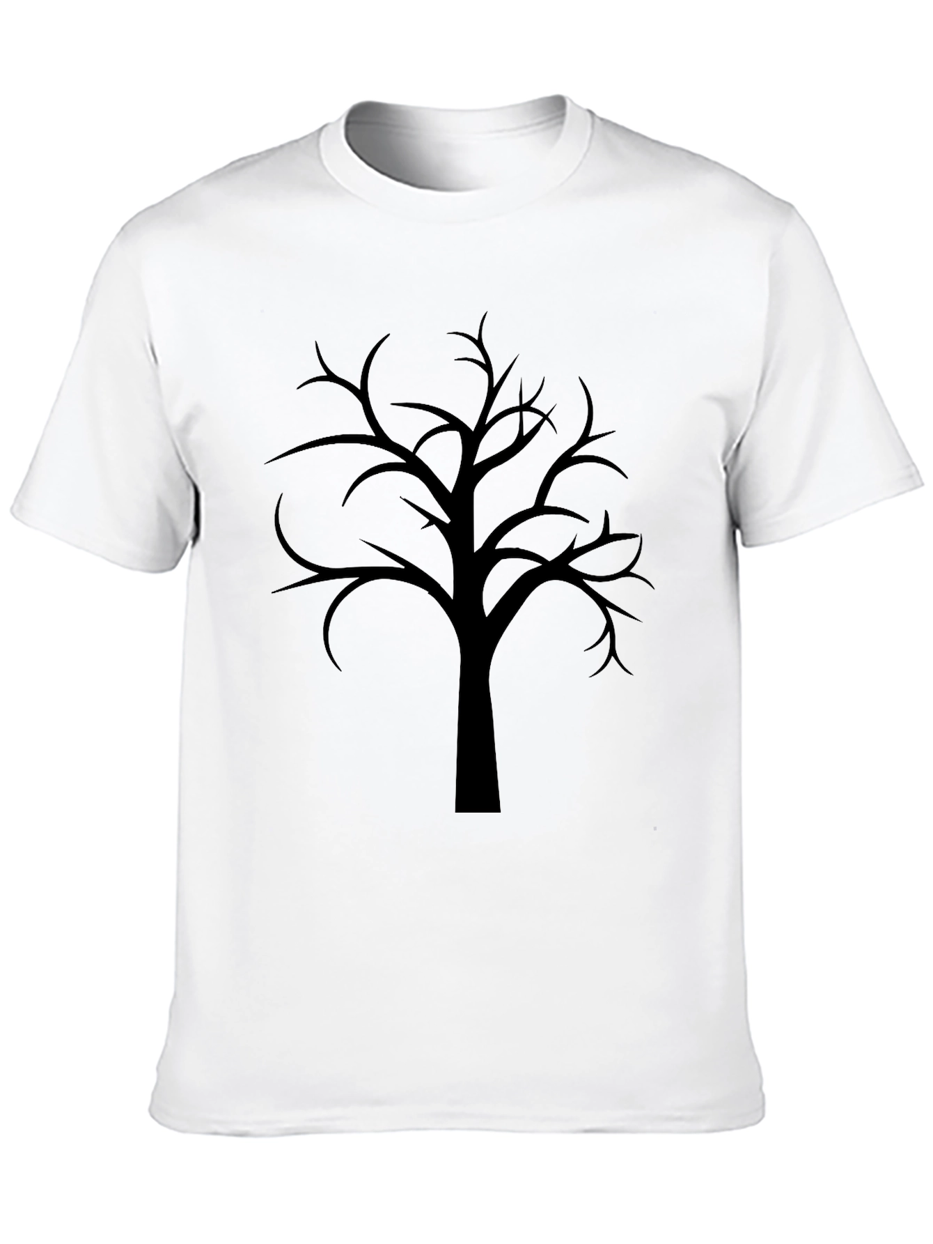 Black Tree Graphic Tee - Stylish Casual Wear