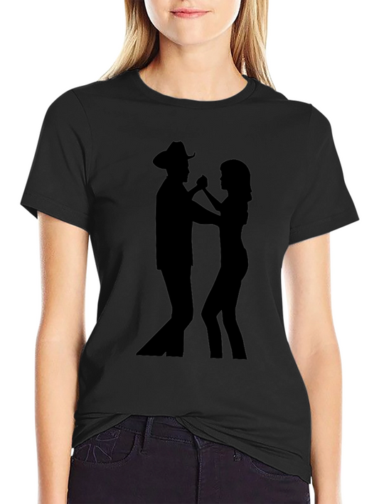 Country Dance Black T-Shirt