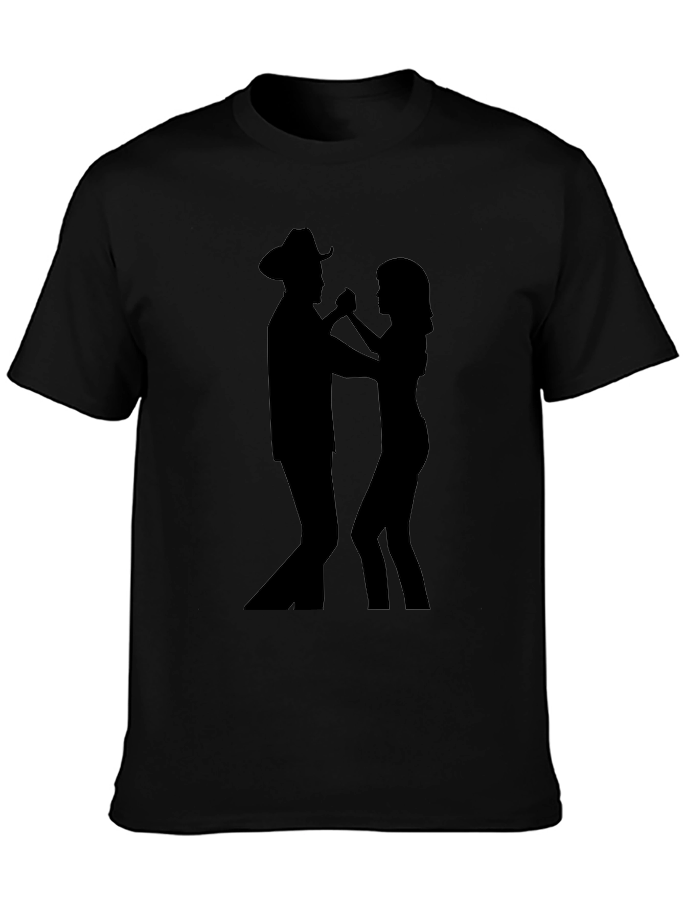 Country Dance Black T-Shirt