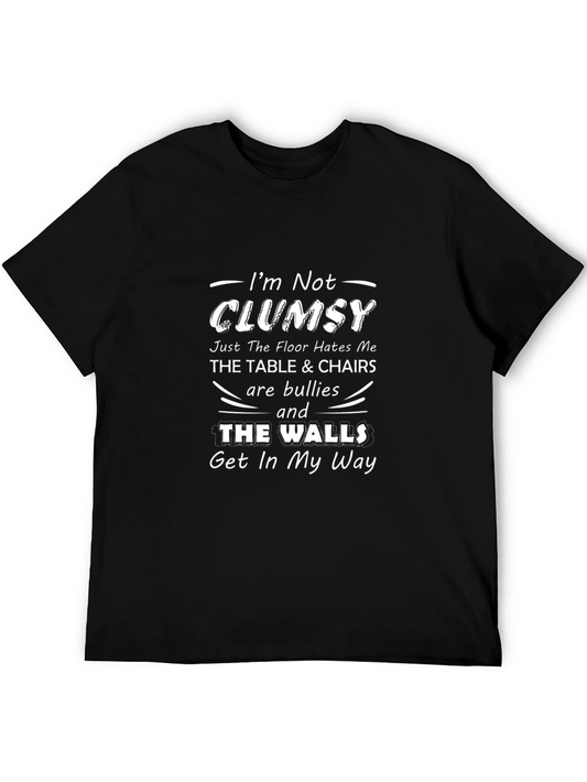 Funny Clumsy T-Shirt - Floor Hates Me