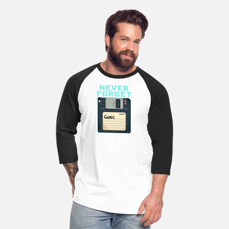 Never Forget Retro Floppy Disk Design