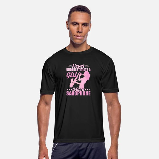 Never Underestimate A Girl With A Saxophone Saxoph