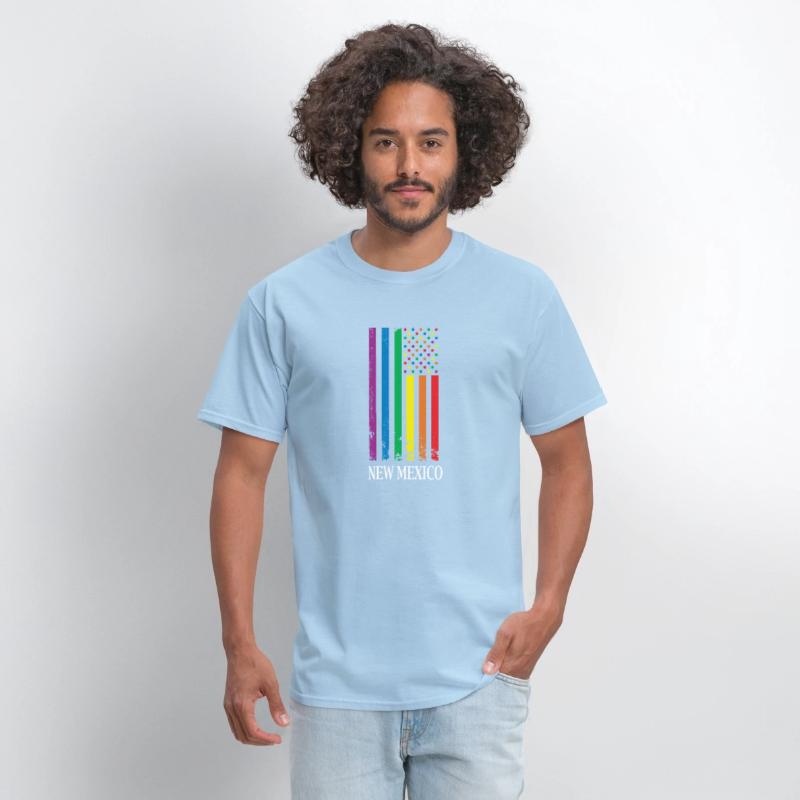 New Mexico Pride Month Pride Flag LGBT Community L
