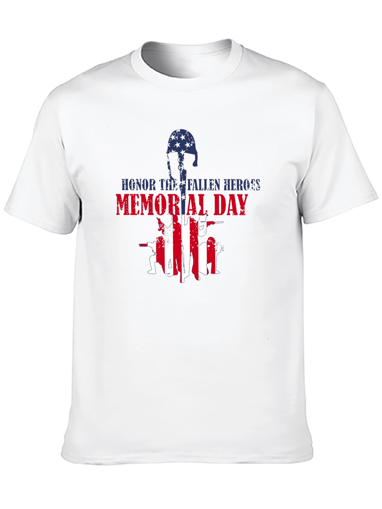 Memorial Day Fallen Heroes Graphic T-Shirt
