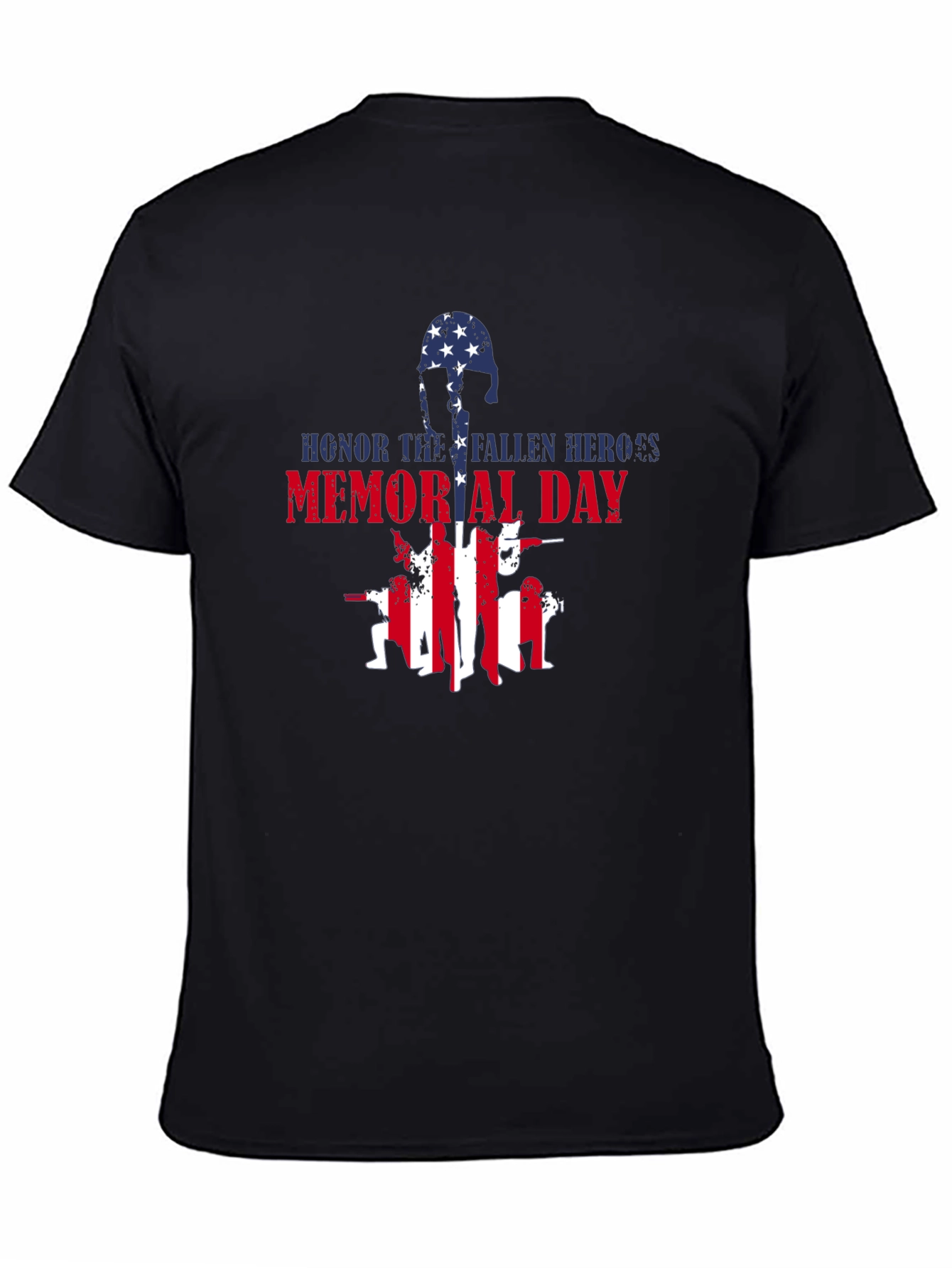 Memorial Day Fallen Heroes Graphic T-Shirt