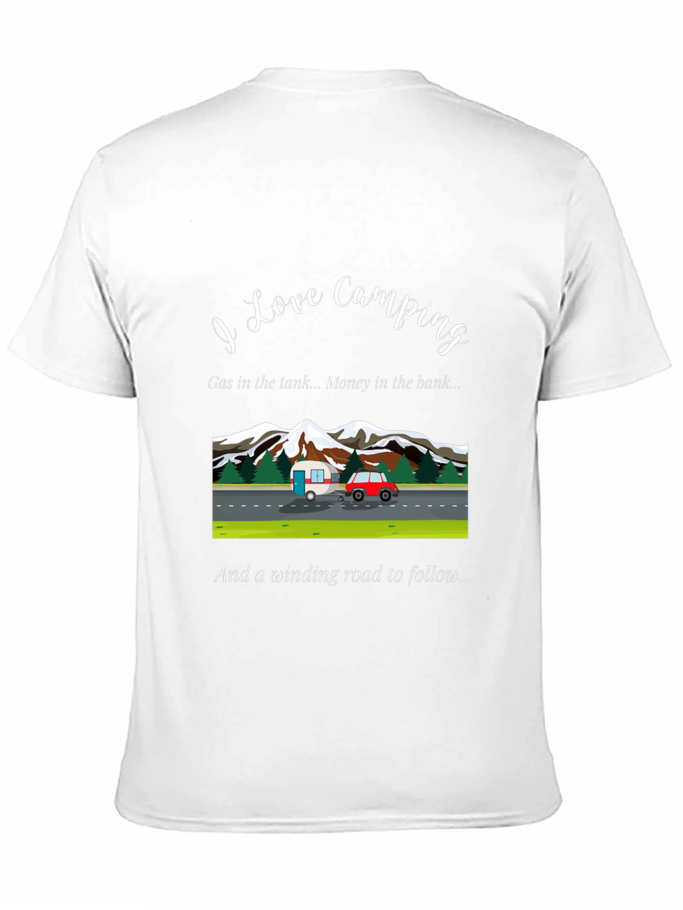 I Love Camping Graphic T-Shirt