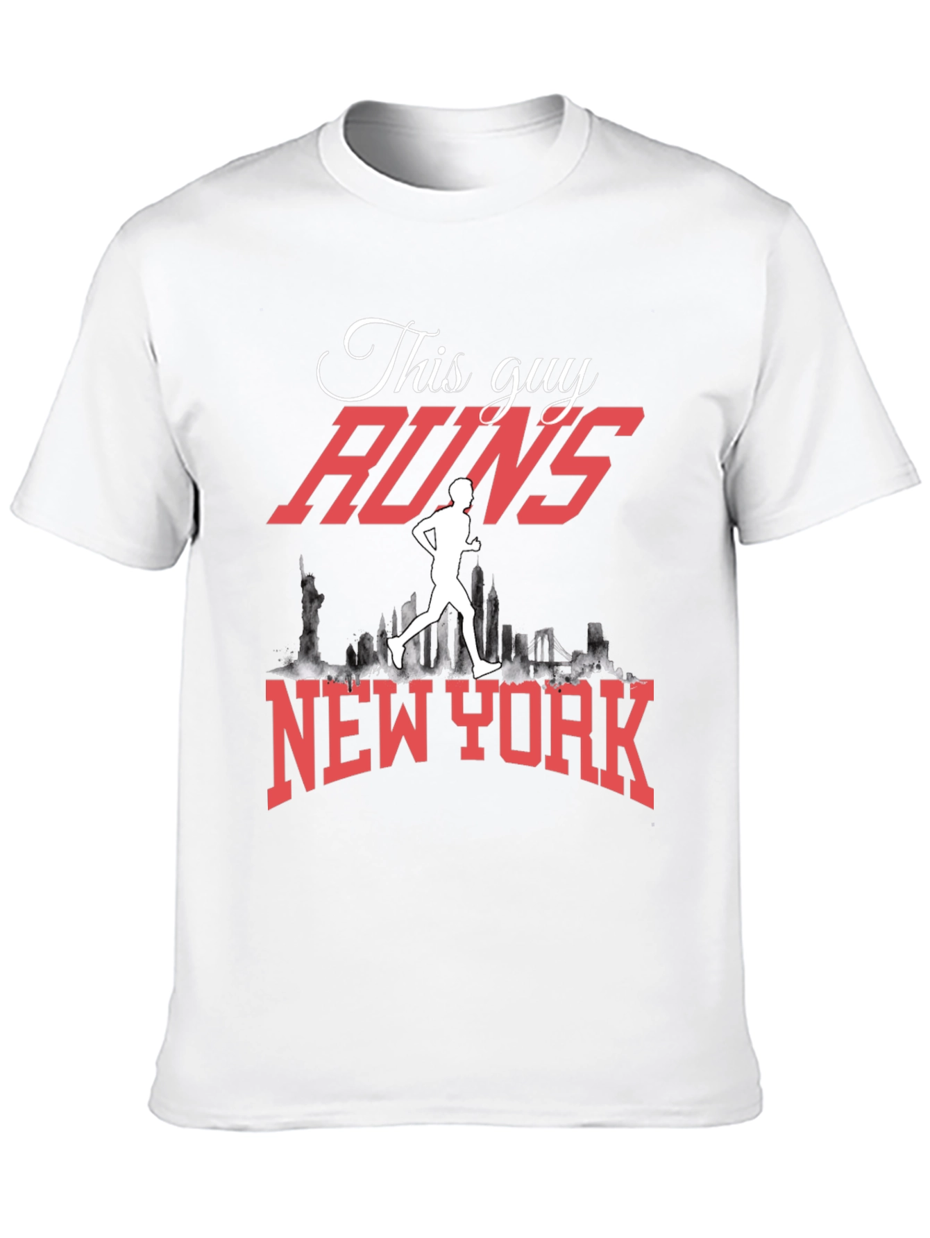 This Guy Runs New York T-Shirt