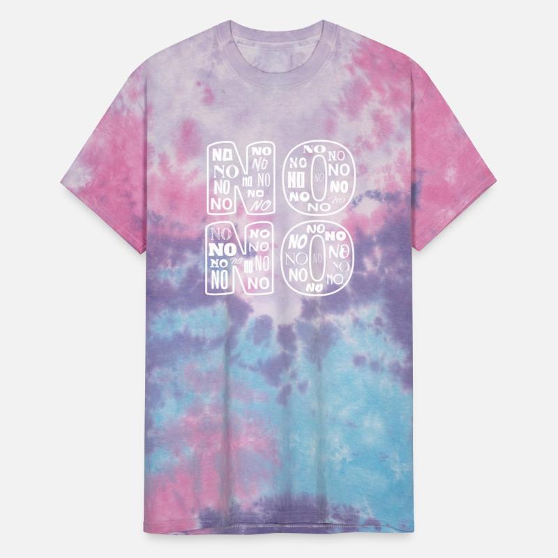 No No No No, Negative, White Print