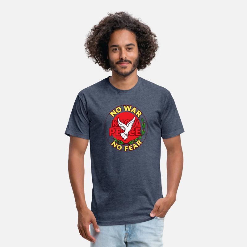 No War, Know Peace, No Fear Design