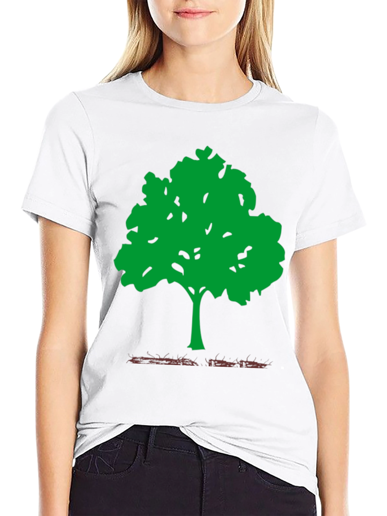 Green Tree Graphic T-Shirt - Nature Lover Tee