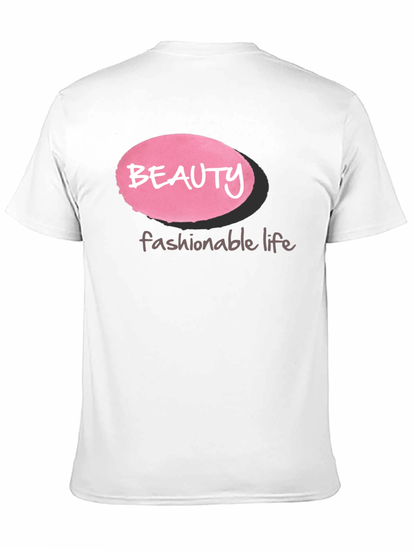 Beauty Fashionable Life Black T-Shirt