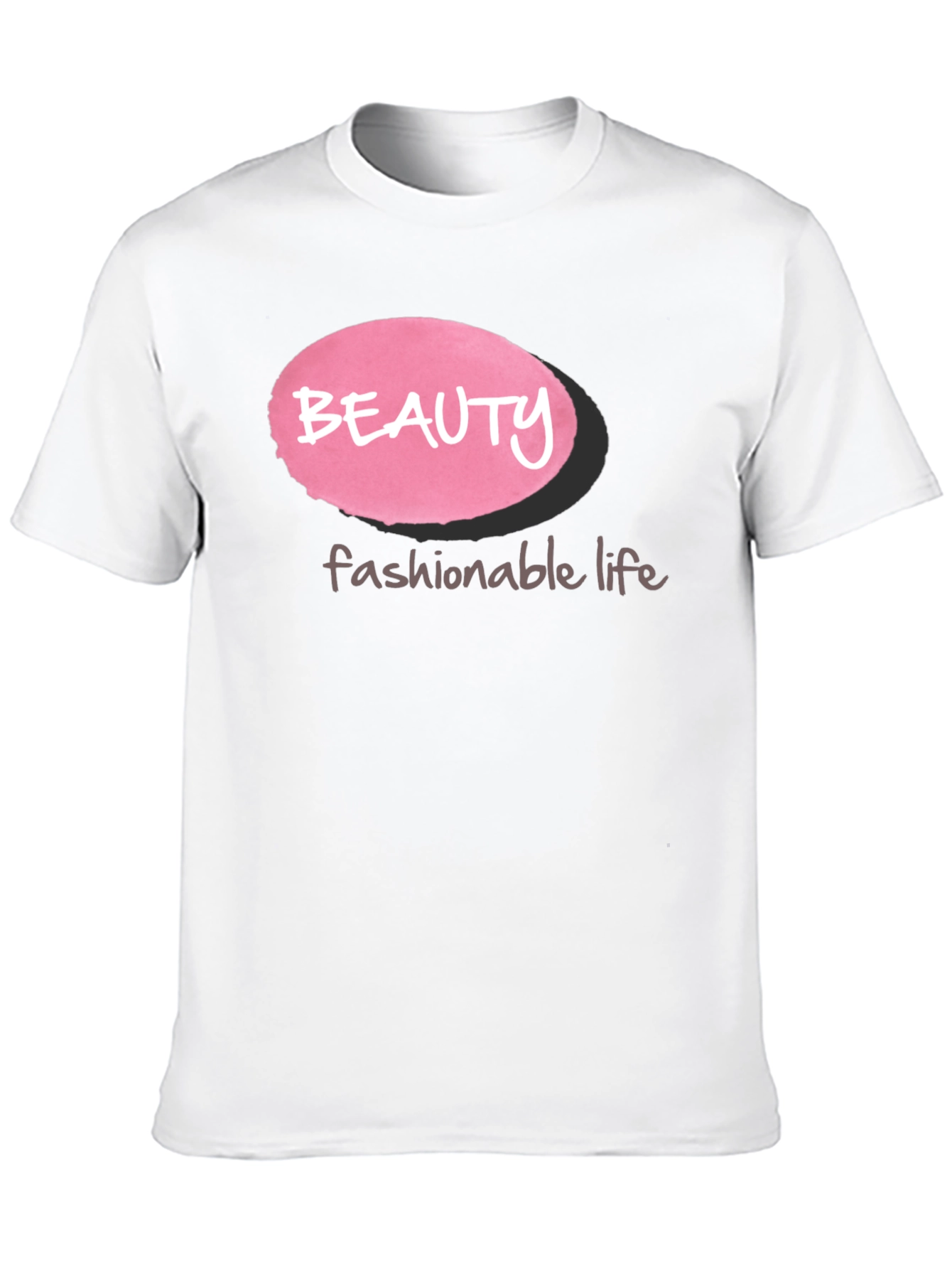 Beauty Fashionable Life Black T-Shirt