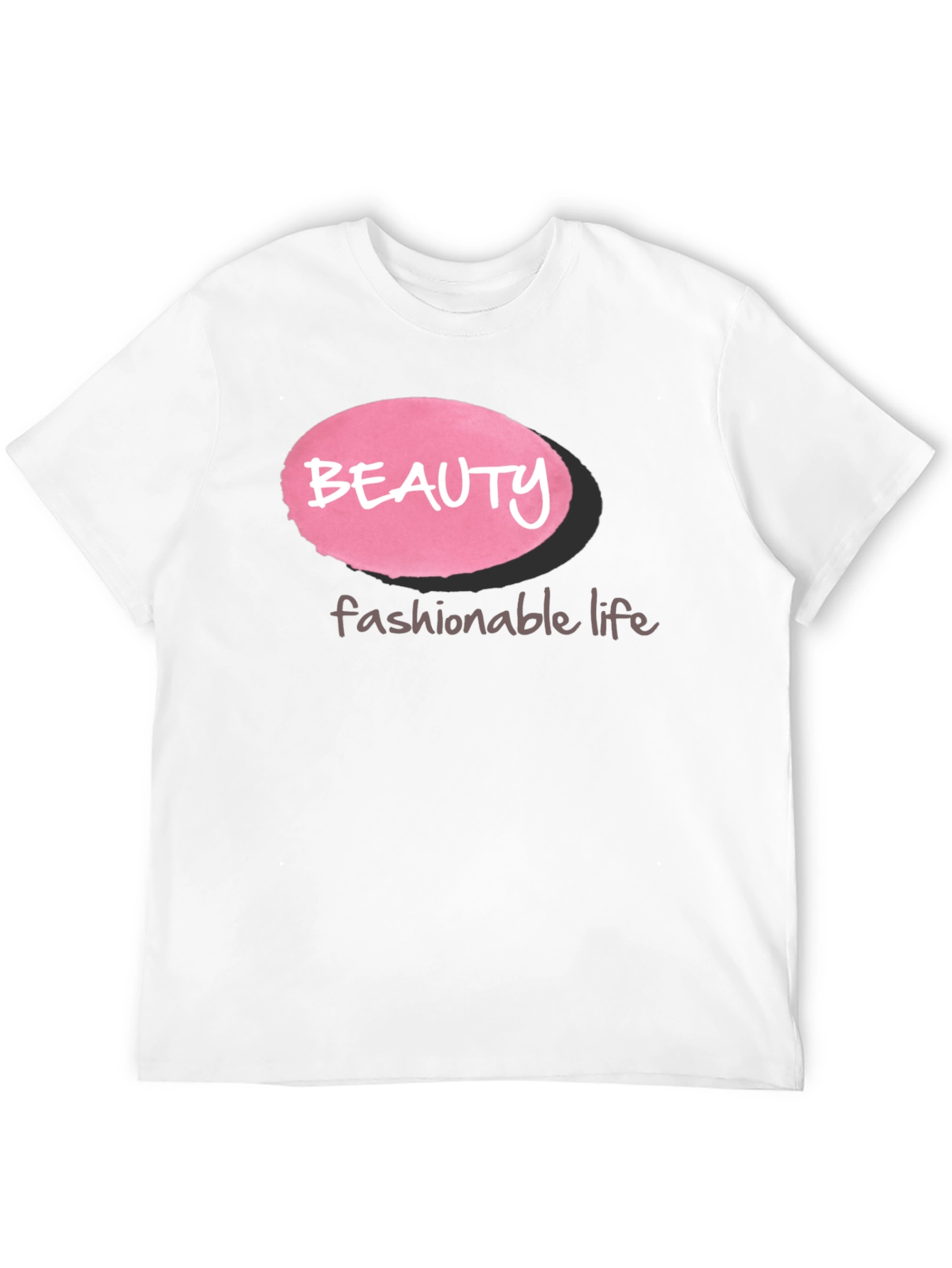 Beauty Fashionable Life Black T-Shirt