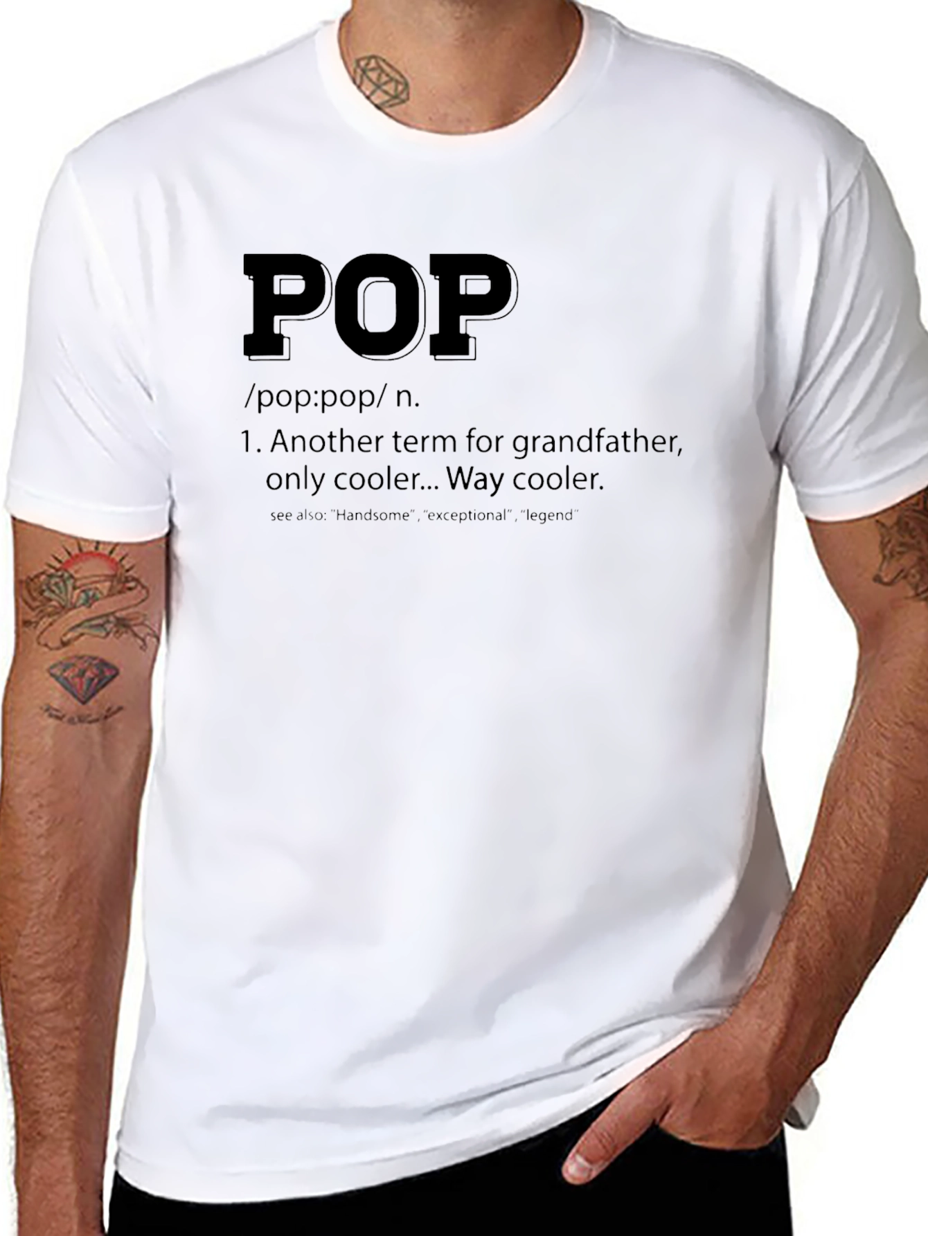 Pop Definition T-Shirt - Grandfather Way Cooler