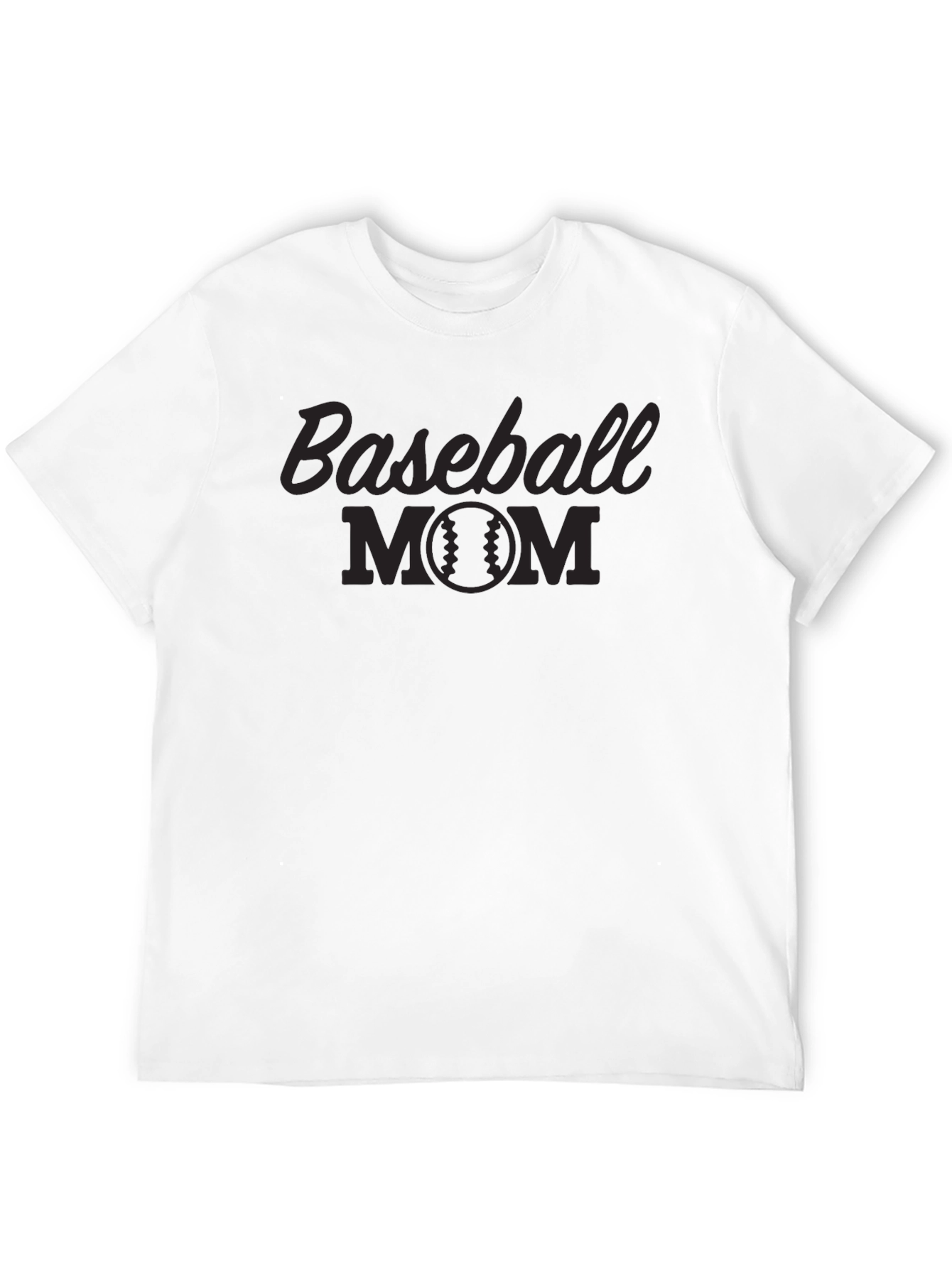 Baseball Mom Graphic T-Shirt
