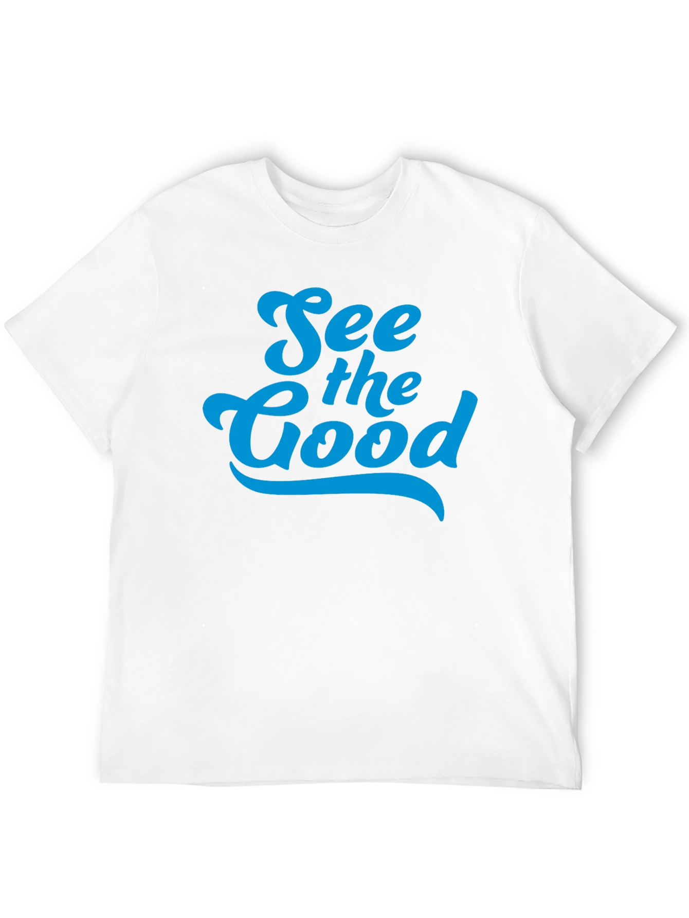 See the Good Black Graphic Tee