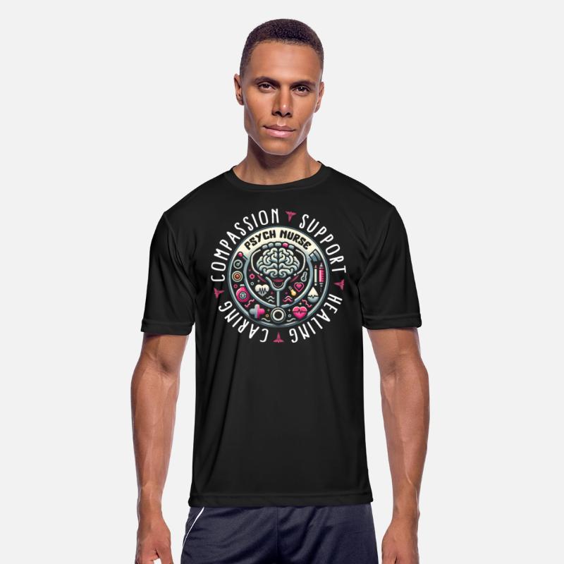 Nurse Shirt, Psych Nurse Stethoscope Mental