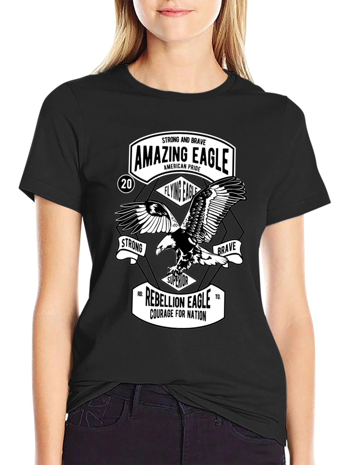 Amazing Eagle Pride Graphic Tee