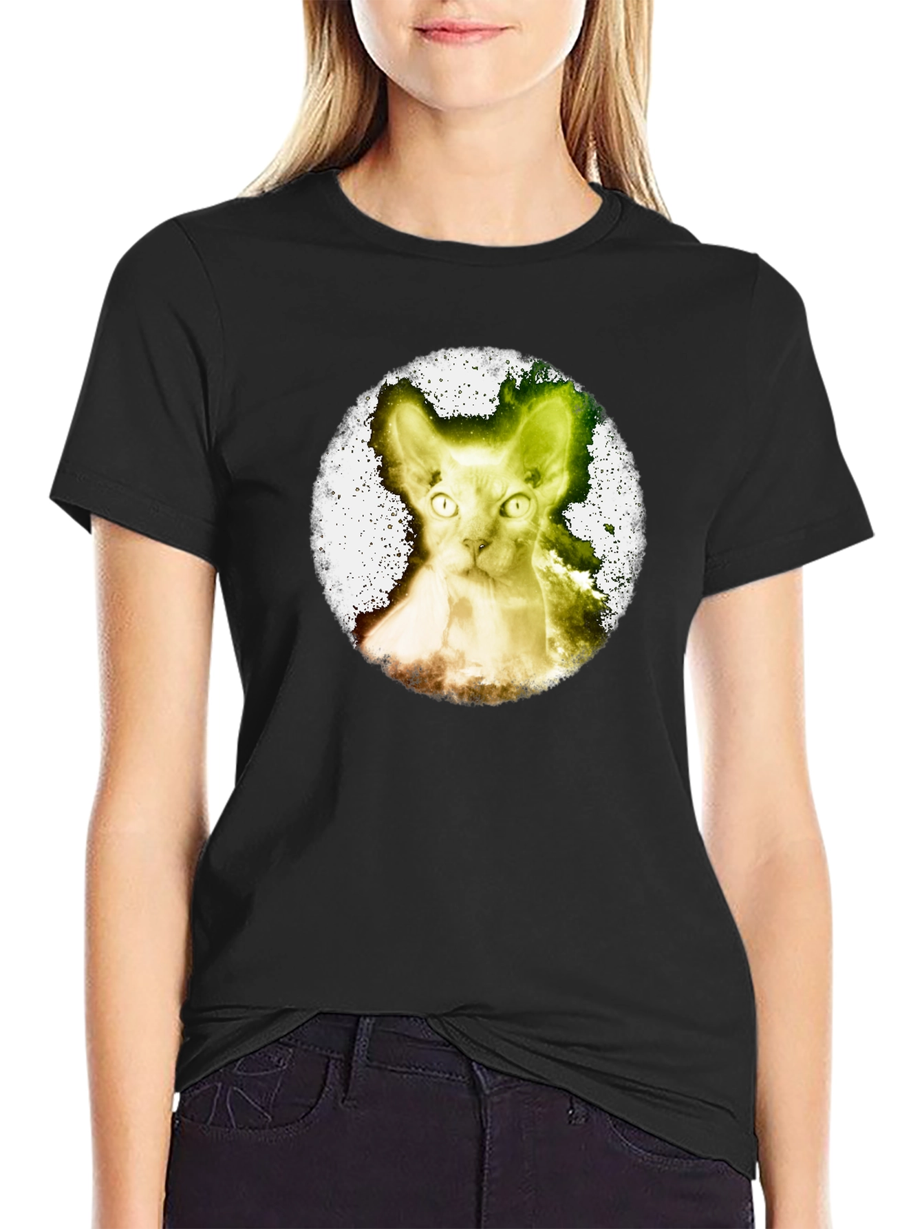 Sphynx Cat Graphic T-Shirt - Unique Design