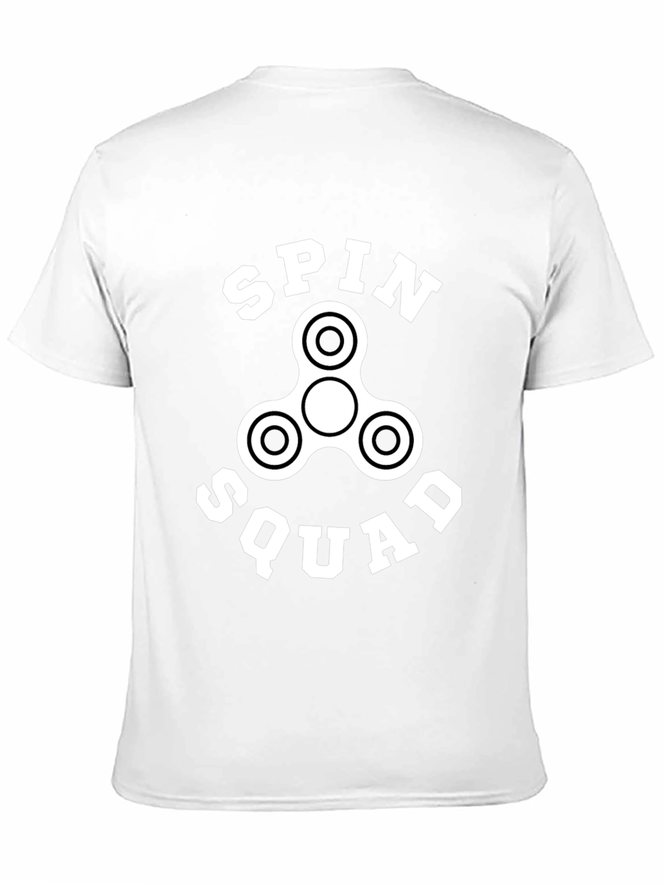 Spin Squad Fidget Spinner Graphic Tee - Black