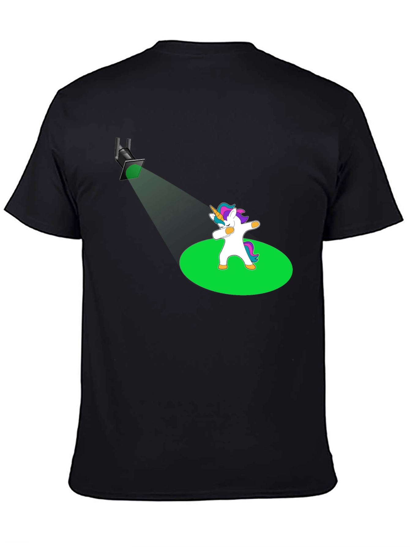 Dabbing Unicorn T-Shirt - Spotlight Design