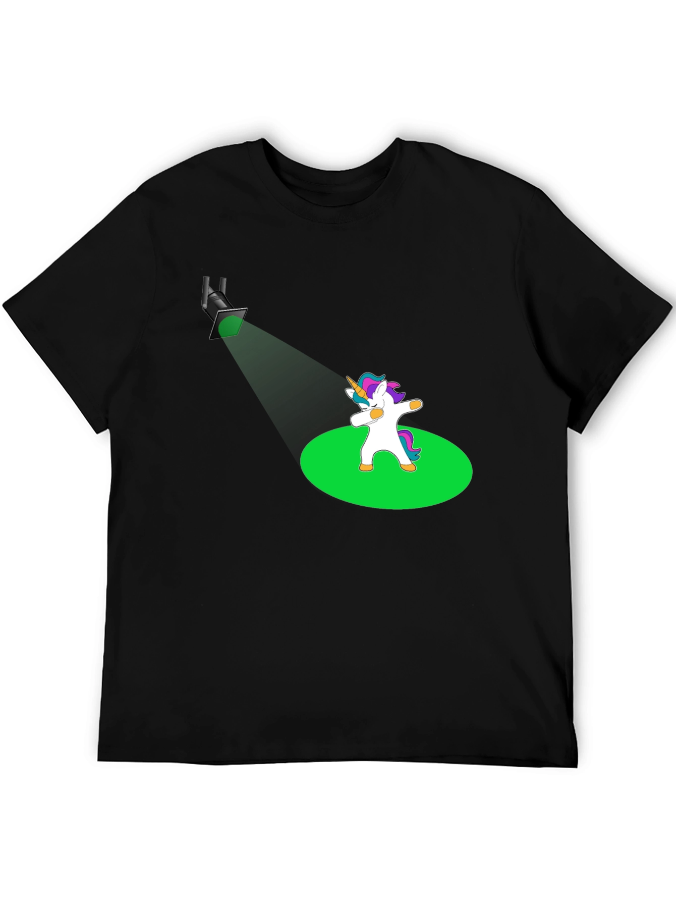 Dabbing Unicorn T-Shirt - Spotlight Design