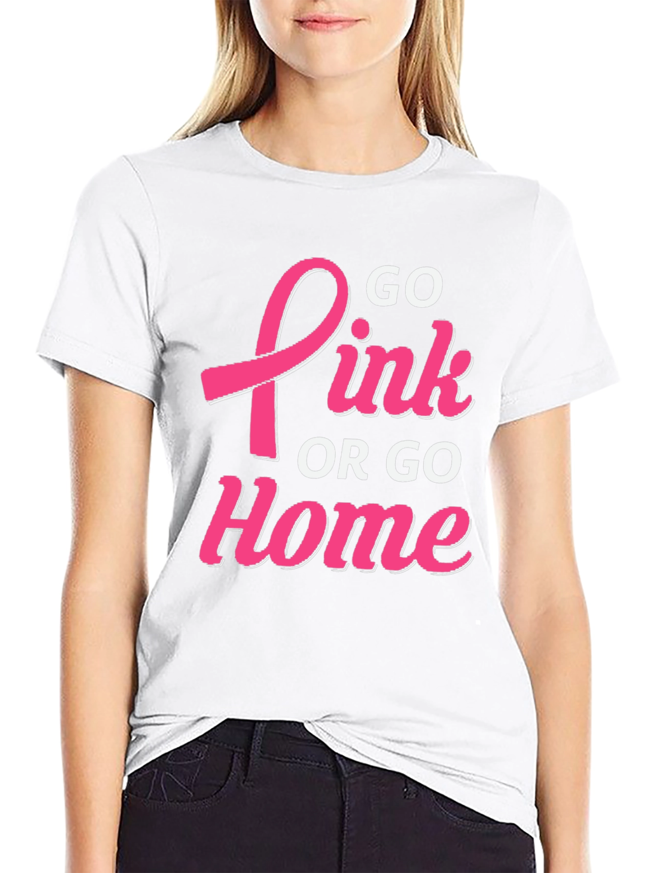 Go Pink or Go Home T-Shirt