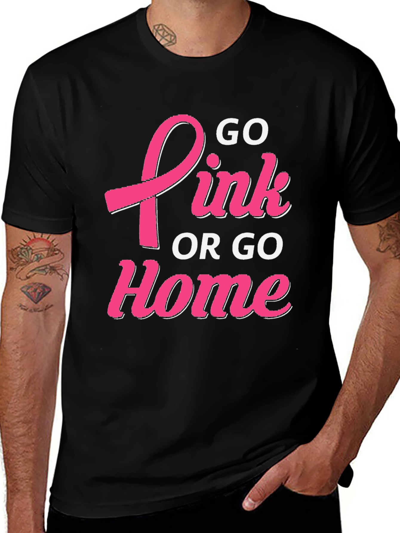 Go Pink or Go Home T-Shirt