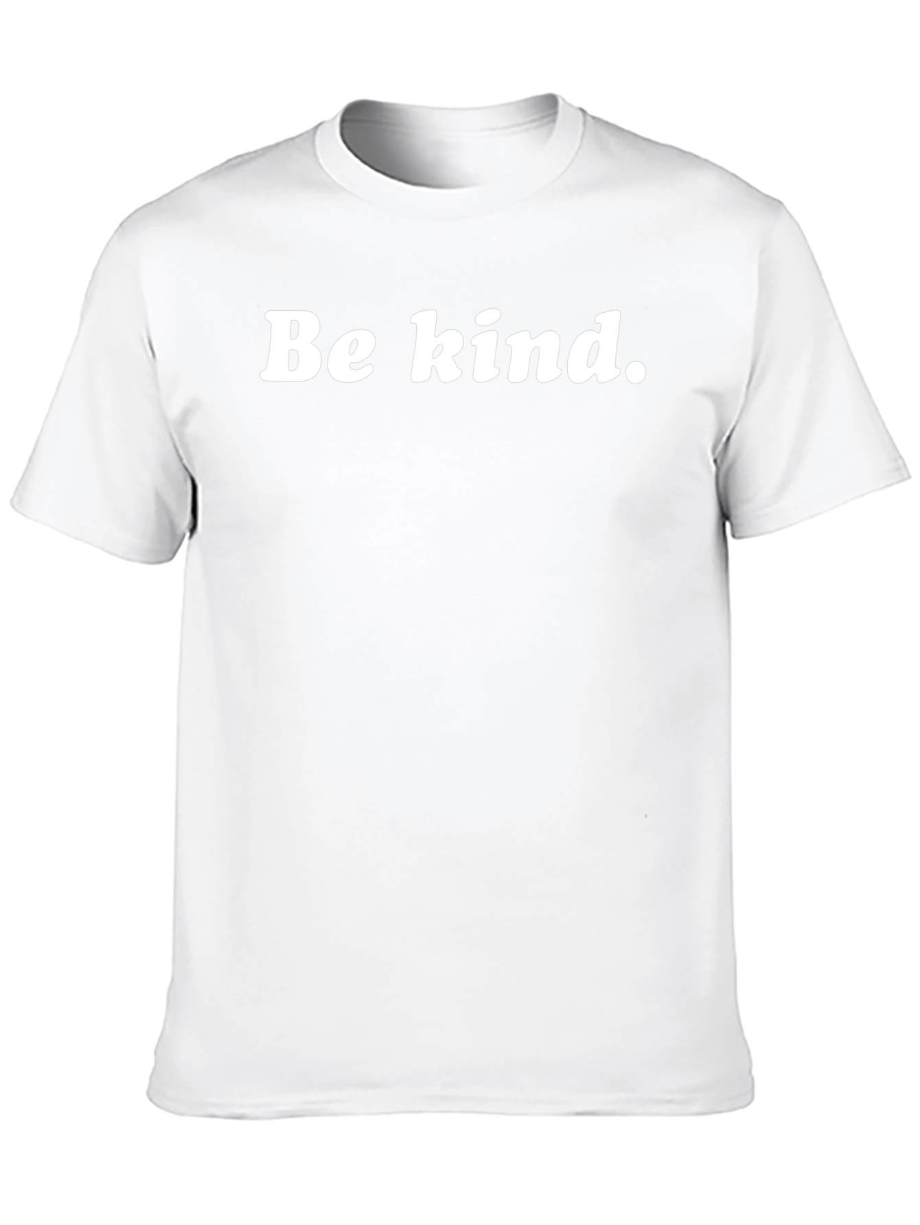 Be Kind T-Shirt - Simple Message Black Tee
