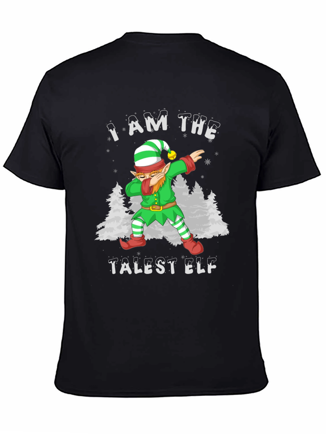 Talest Elf Dab Funny Christmas T-Shirt