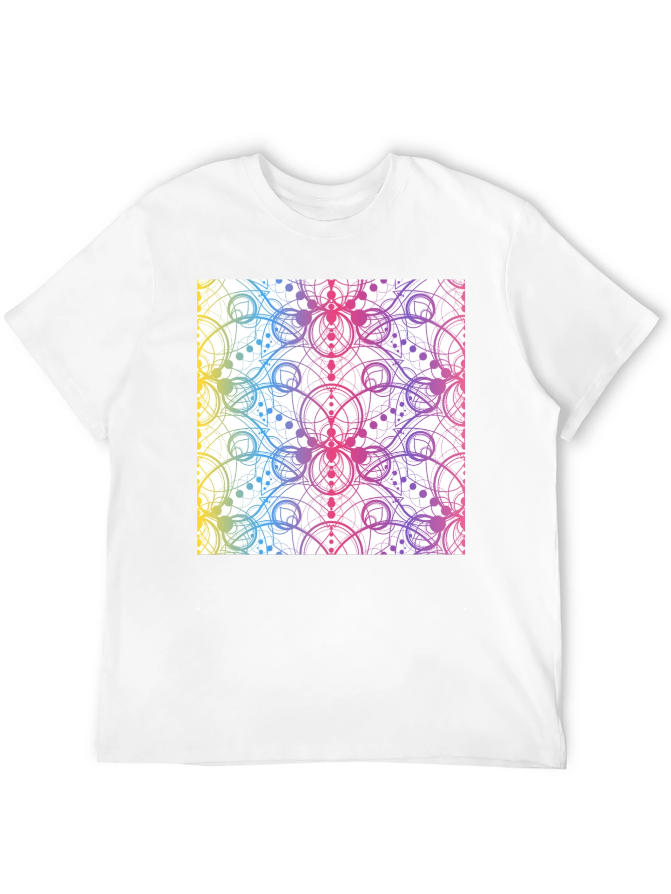 Geometric Rainbow T-Shirt
