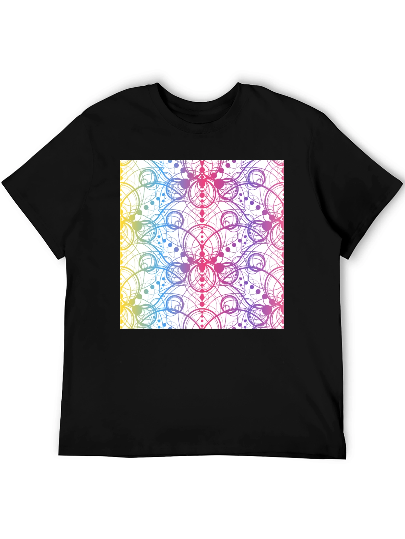 Geometric Rainbow T-Shirt