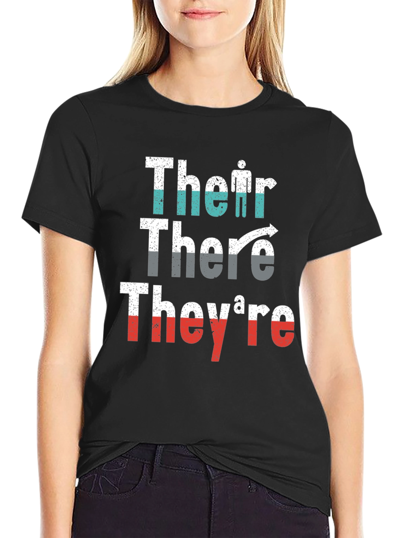 Their There Theyre Grammar T-Shirt