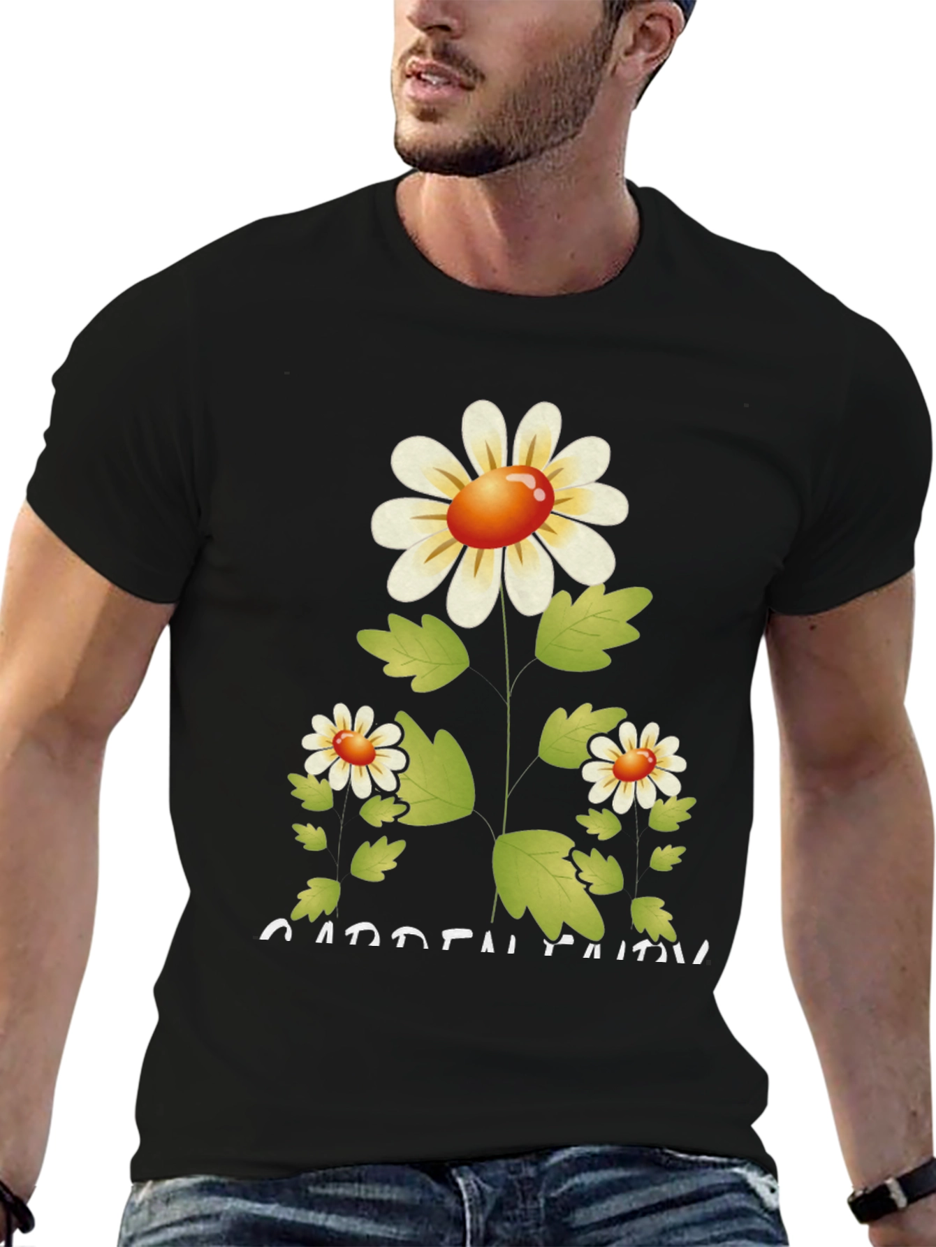 Floral Garden Fairy Graphic T-Shirt