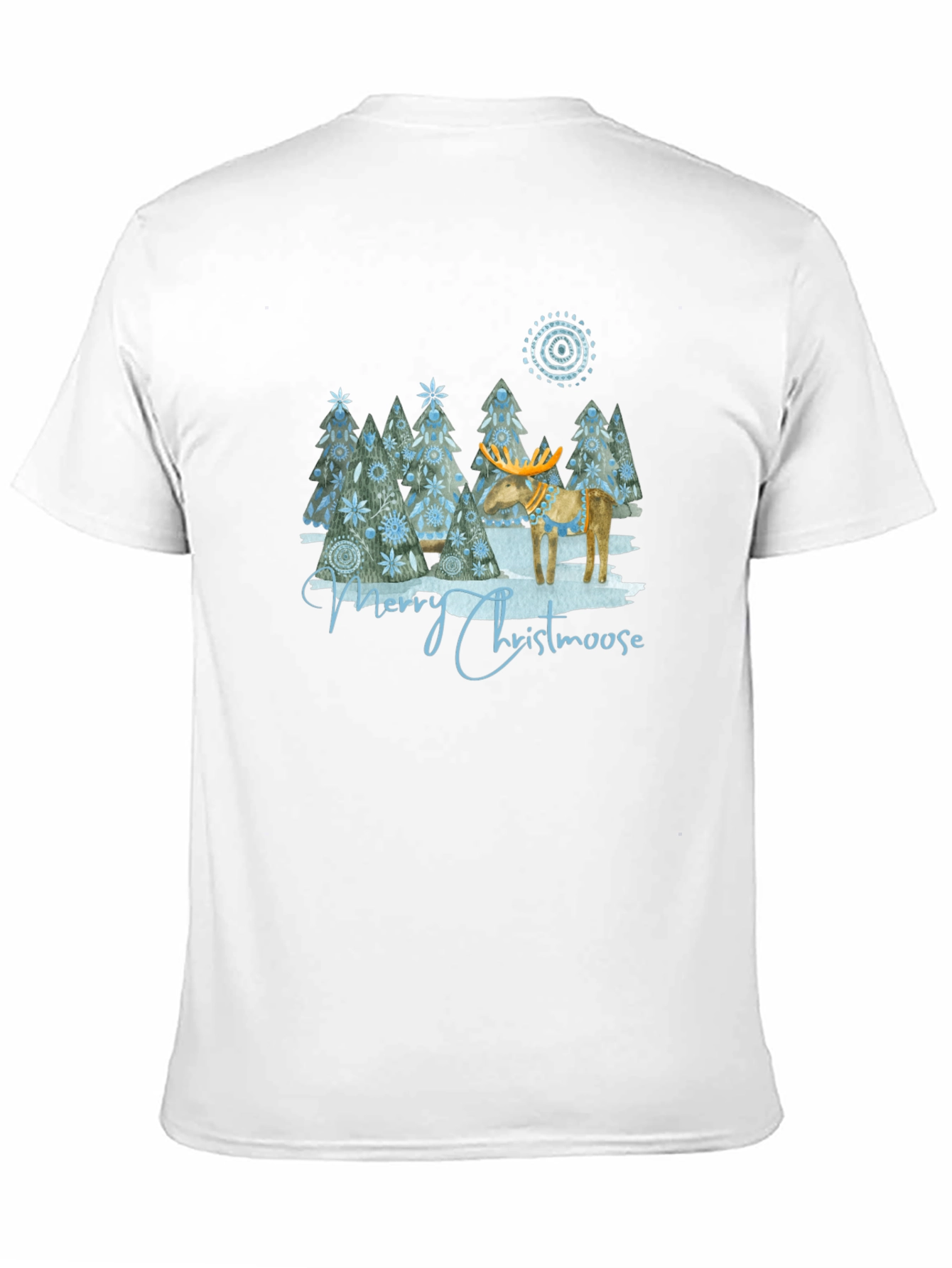 Merry Christmoose Graphic T-Shirt