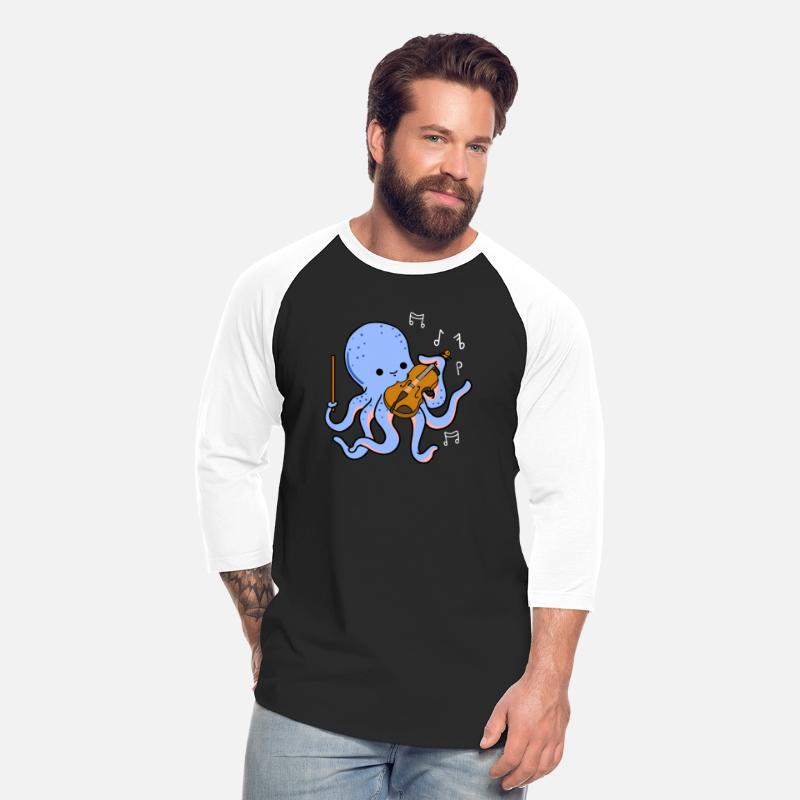 Octopus Playing Violin
