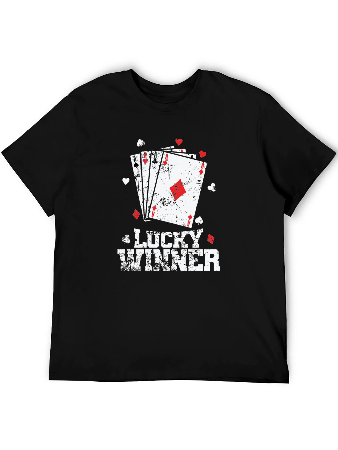 Lucky Winner Poker Card T-Shirt