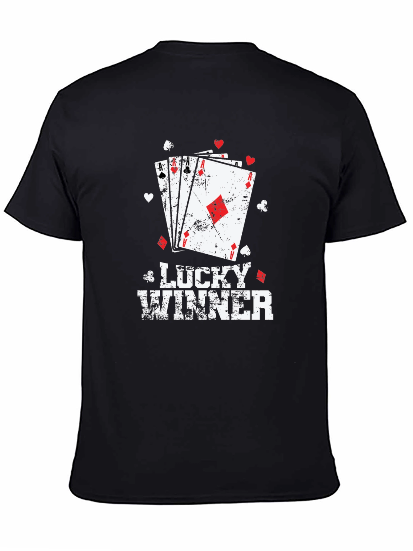 Lucky Winner Poker Card T-Shirt
