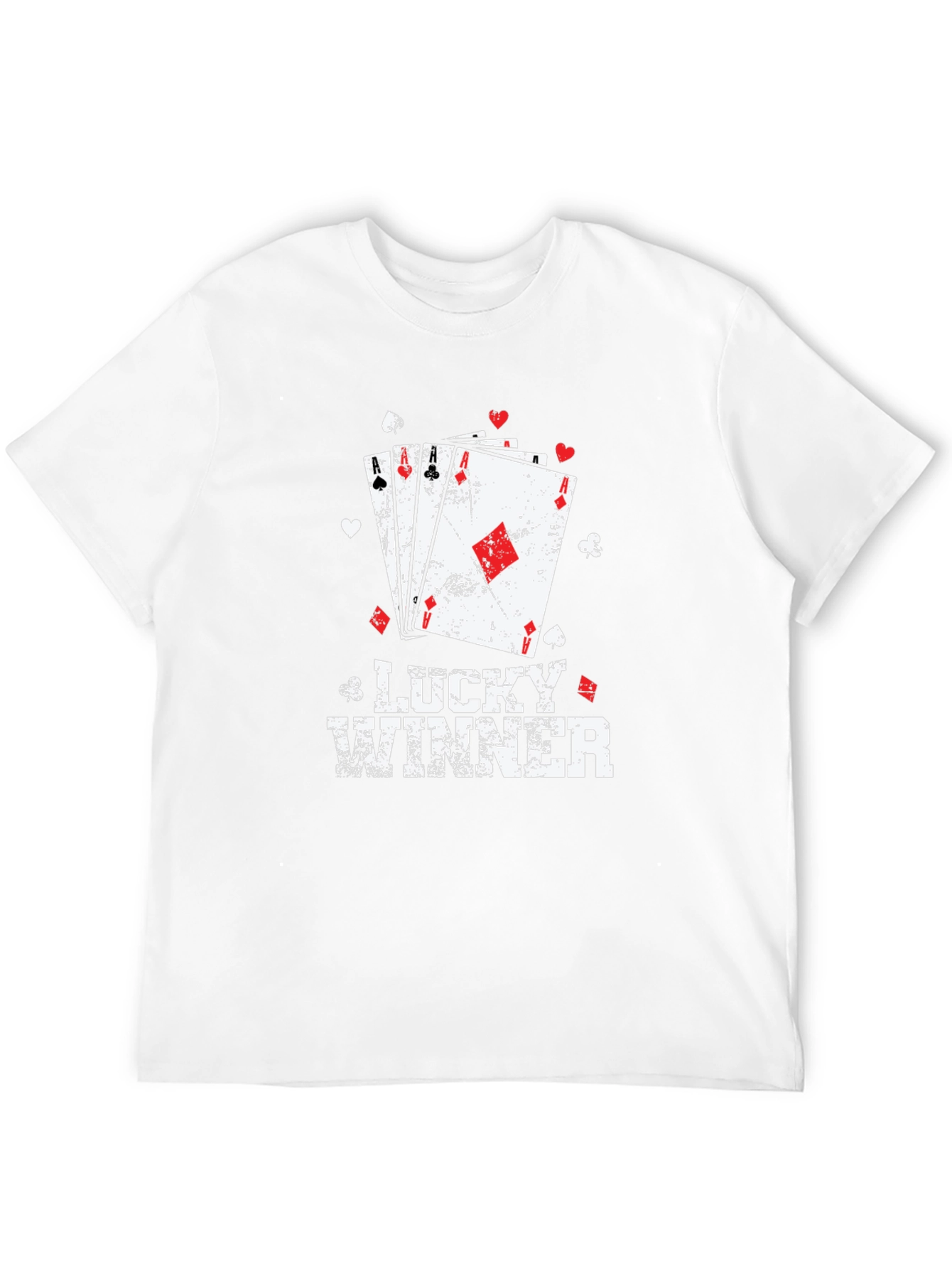 Lucky Winner Poker Card T-Shirt