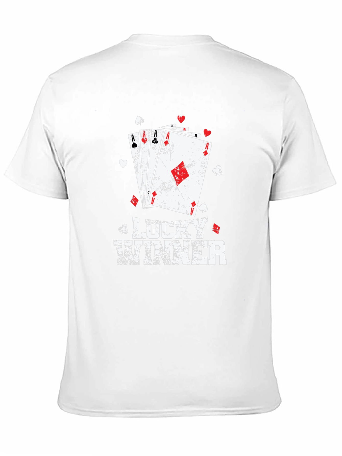 Lucky Winner Poker Card T-Shirt