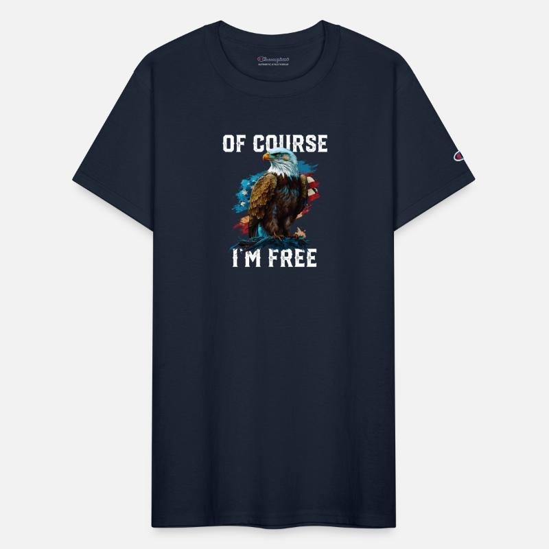Of Course I'm Free American Bald Eagle America