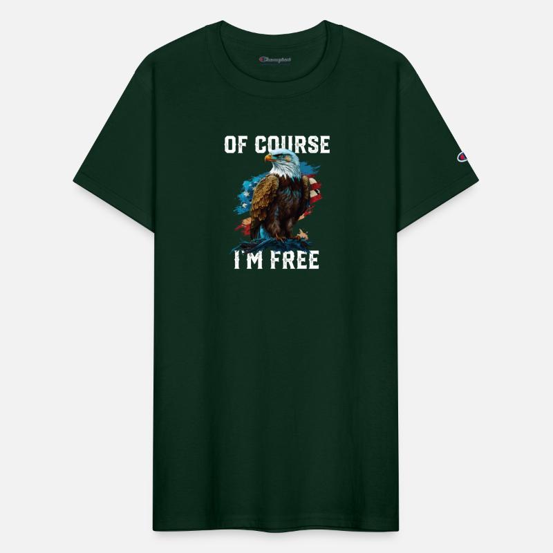 Of Course I'm Free American Bald Eagle America
