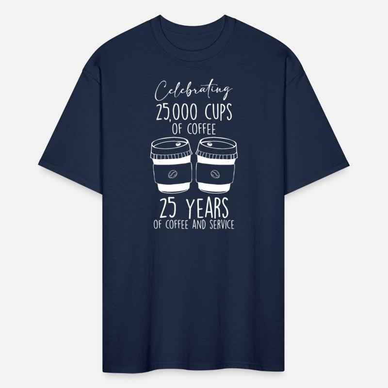 Office Colleague 25000 Cups Coffee 25 Years
